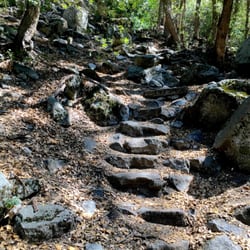 Sierra Point - The trail may not be maintained but it is in remarkable shape after 40 years.