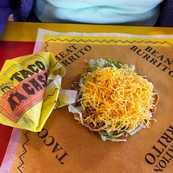 Taco Casa - Crispy taco and a tostada