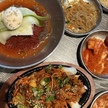 Woomiok - Spicy cold noodle and spicy pork - Korean Near Me - San Diego, California Woomiok - Spicy cold noodle and spicy pork - Korean Near Me - San Diego, California