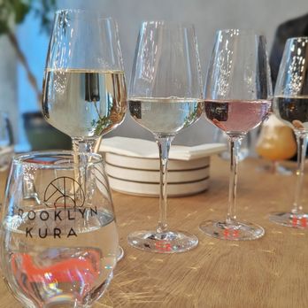 Brooklyn Kura - Sake flight - Breweries Near Me - Brooklyn, New York