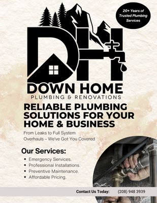 Down Home Plumbing & Renovations