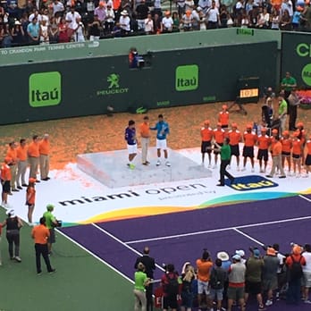 Miami Open - Djokovic wins! Men's final 2016 - Tennis Near Me - Miami Gardens, Florida Miami Open - Djokovic wins! Men's final 2016 - Tennis Near Me - Miami Gardens, Florida