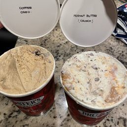 Coffee Oreo & peanut butter crunch Coffee Oreo & peanut butter crunch