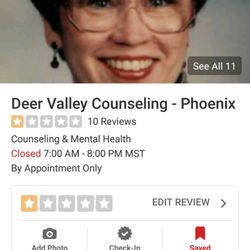 Terros Health - She works here as well, and that is her photo.