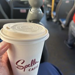 Delicious oat milk latte made within 2 minutes!!