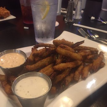Dillys Restaurant and Bar - Fried Dilly pickles. Yum!!! - Bars Near Me - Akron, Indiana