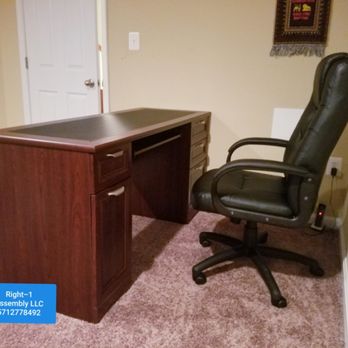 Right-1 Assembly - Office desk and chair - Furniture Assembly Near Me - Triangle, Virginia