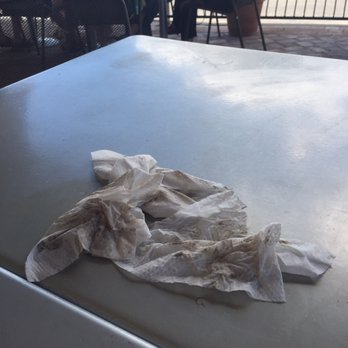 Garage Grill - Table was filthy. Good thing my wife had Clorox wipes in her purse. - New American Near Me - Draper, Utah Garage Grill - Table was filthy. Good thing my wife had Clorox wipes in her purse. - New American Near Me - Draper, Utah