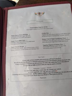 Menu photo 3 Café Berlín San Juan, PR