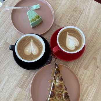Qisa Coffee - Honey bite, qisa coffee, pistachio cheesecake and pistachio coffee - Coffee & Tea Near Me - Sacramento, California Qisa Coffee - Honey bite, qisa coffee, pistachio cheesecake and pistachio coffee - Coffee & Tea Near Me - Sacramento, California