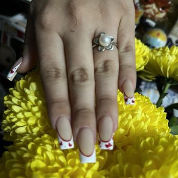 Bloom Nails Spa - Valentines day design I got what I wanted ! - Nail Salons Near Me - Colton, California Bloom Nails Spa - Valentines day design I got what I wanted ! - Nail Salons Near Me - Colton, California