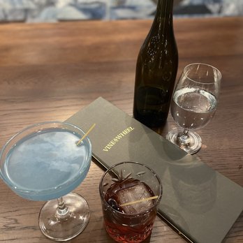 Vine and Wheel - Old Fashion and the Aviation gin cocktail - Wine Bars Near Me - Colorado Springs, Colorado Vine and Wheel - Old Fashion and the Aviation gin cocktail - Wine Bars Near Me - Colorado Springs, Colorado