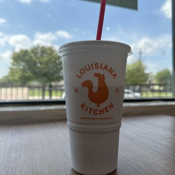 Popeyes Louisiana Kitchen - a cup with a straw - Fast Food Near Me - Tomball, Texas Popeyes Louisiana Kitchen - a cup with a straw - Fast Food Near Me - Tomball, Texas