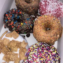 assorted 1/2 dozen donuts assorted 1/2 dozen donuts