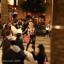 San Francisco Pillow Fight Club - Yeah, go super heroes! Or villains...