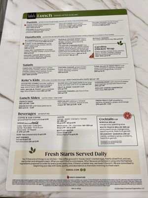 Menu photo 2 Keke's Breakfast Cafe Henderson, NV Menu photo 2 Keke's Breakfast Cafe Henderson, NV