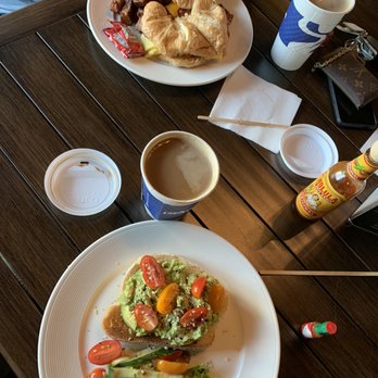Cafe on The Bay - two plates of food and a cup of coffee - Cafes Near Me - Naples, Florida Cafe on The Bay - two plates of food and a cup of coffee - Cafes Near Me - Naples, Florida