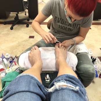 Glamorous Nail Spa - Helping my puppies lol. - Nail Salons Near Me - Wellington, Florida Glamorous Nail Spa - Helping my puppies lol. - Nail Salons Near Me - Wellington, Florida