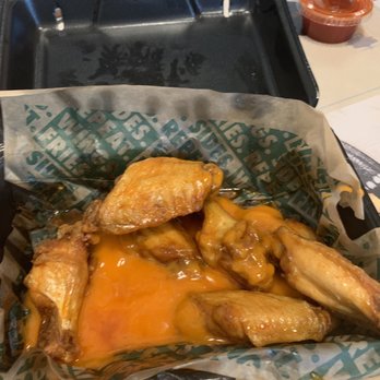 Wingstop - They totally watered down the mild sauce on their mild wings and it tasted horrible! - Chicken Wings Near Me - Torrance, California Wingstop - They totally watered down the mild sauce on their mild wings and it tasted horrible! - Chicken Wings Near Me - Torrance, California