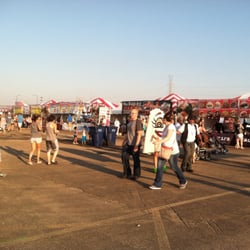 Taste of Pierogi - This was ALL of the food vendors :-/ *Flip side was the rides, beer tent in the middle, stage @ the ends *not shown