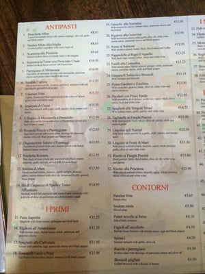Menu photo 2 Ciao Bella Roma Dublin, D Menu photo 2 Ciao Bella Roma Dublin, D