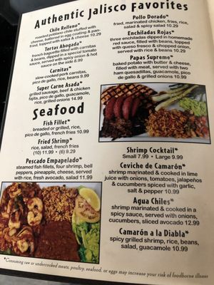 Menu photo 8 La Tequila Jalisco Restaurant Rockport, TX Menu photo 8 La Tequila Jalisco Restaurant Rockport, TX