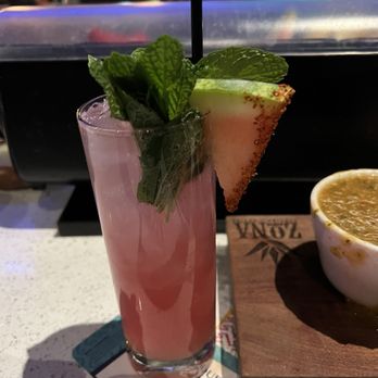 Zona Cantina + Cocina - Watermelon mint specialty cocktail - Mexican Near Me - Mesa, Arizona