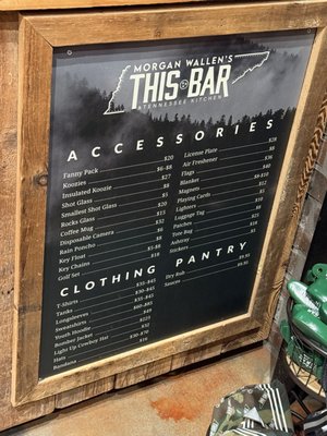 Menu photo 2 Morgan Wallen's This Bar Nashville, TN Menu photo 2 Morgan Wallen's This Bar Nashville, TN