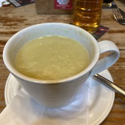 Potato leek soup