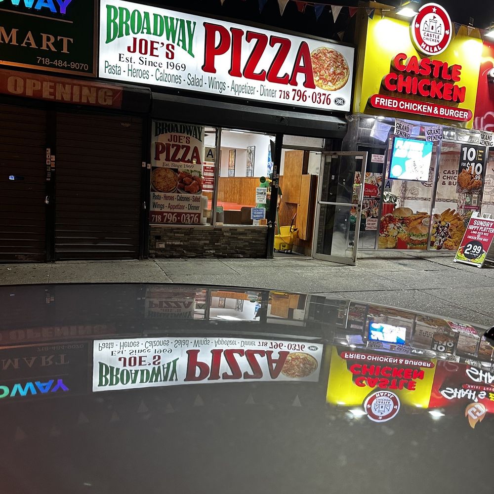 Any time I'm back in the bronx. Gotta stop by Broadway Joe's!