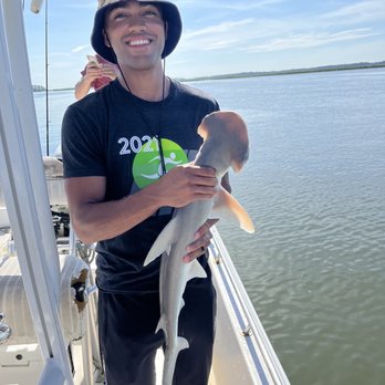May River Excursions - My first ever Bonnethead shark - Boating Near Me - Bluffton, South Carolina May River Excursions - My first ever Bonnethead shark - Boating Near Me - Bluffton, South Carolina