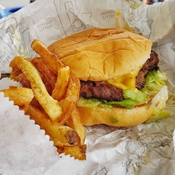 Dick's Drive-In - Fries One Size Fits All. Deluxe Burger. - Burgers Near Me - Seattle, Washington Dick's Drive-In - Fries One Size Fits All. Deluxe Burger. - Burgers Near Me - Seattle, Washington