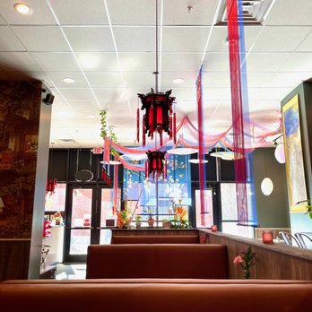 Won Won Kitchen - a red lantern hanging from the ceiling - Japanese Near Me - Salt Lake City, Utah