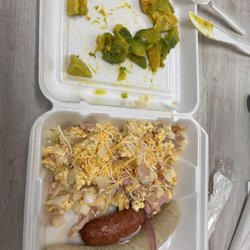 Tropical Cabana - The plantain was really hard, I couldn't eat it