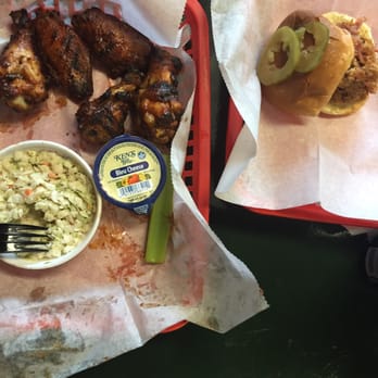 Pit Boss BBQ - Pulled pork and wings - Barbeque Near Me - Hapeville, Georgia