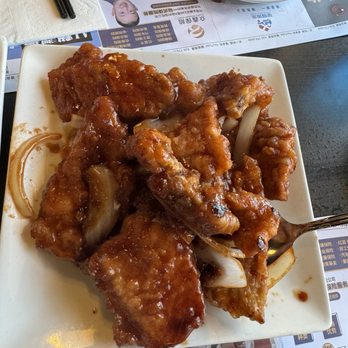 Bay Island Cafe - Pork chops with Peking sauce - Comfort Food Near Me - Rosemead, California Bay Island Cafe - Pork chops with Peking sauce - Comfort Food Near Me - Rosemead, California