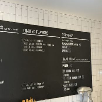 Jeni's Splendid Ice Creams - Menu 5/24/26 - Ice Cream & Frozen Yogurt Near Me - Chicago, Illinois
