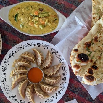 Himalayan Pun Hill - Veg korma, chicken momos, garlic naan - Indian Near Me - Montrose, Colorado