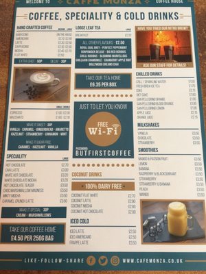 Menu photo 2 Caffe Monza Ayr, SAY