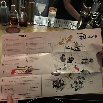 Midnight Rambler - Disney themed drink list - New American Near Me - Dallas, Texas