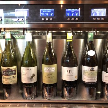 Amuse Wine Bar - Some of the white wine selections - Wine Bars Near Me - Honolulu, Hawaii