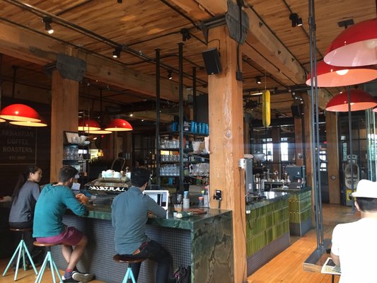 Phil & Sebastian Coffee Roasters - Simmons Building Cafe by null