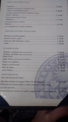 Menu photo 4 Argentum Córdoba, X