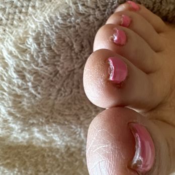 MonZoe Nail Spa - Unpainted tips. - Nail Salons Near Me - Burlingame, California