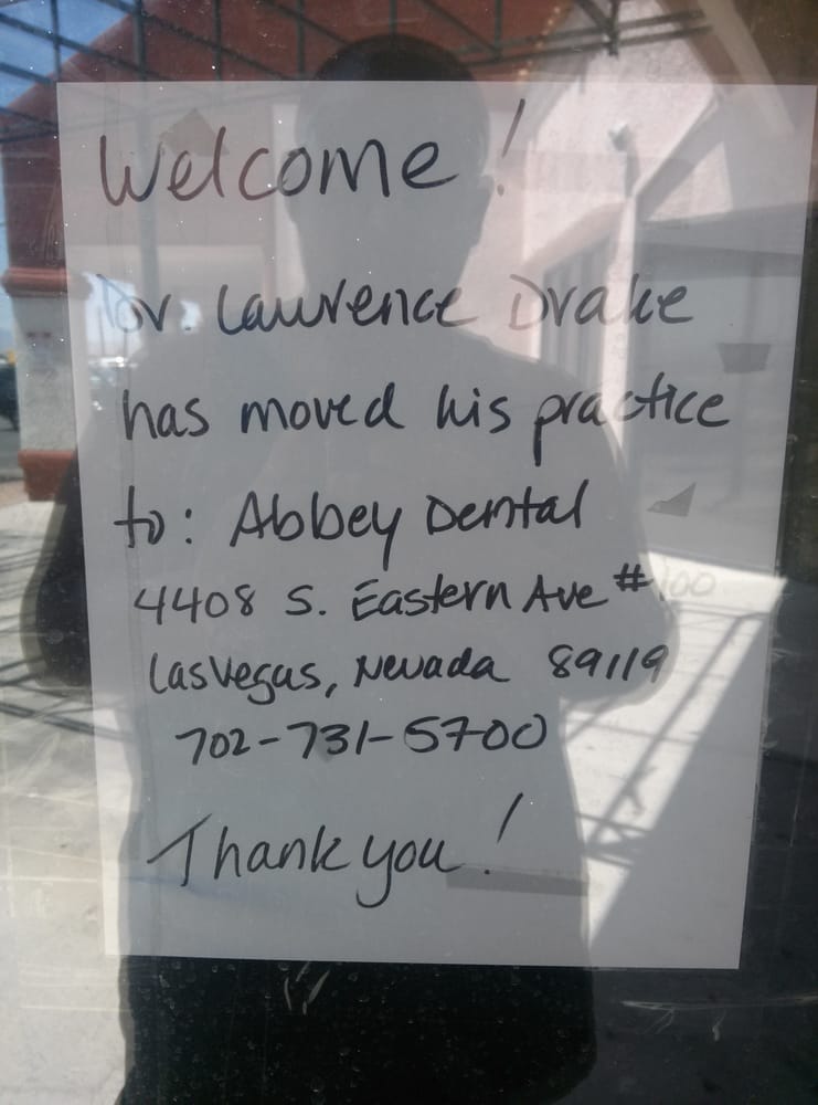 LAWRENCE A DRAKE, DDS ABBEY DENTAL Updated September 2024 4416 S