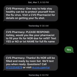 Messages from cvs Messages from cvs