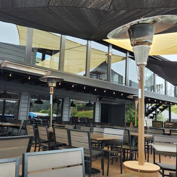 The Wharf - The outdoor seating area. - Seafood Near Me - Fort Bragg, California