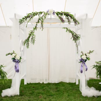 The Inn At Vint Hill - The pergola my uncle made that the venue asked to keep :) - Venues & Event Spaces Near Me - Warrenton, Virginia The Inn At Vint Hill - The pergola my uncle made that the venue asked to keep :) - Venues & Event Spaces Near Me - Warrenton, Virginia