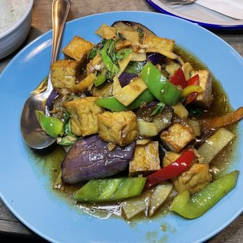 Zabb Thai Spice Kitchen - 09/30/23 - Basil Eggplant Dish with Tofu $14.95 - Thai Near Me - Las Vegas, Nevada Zabb Thai Spice Kitchen - 09/30/23 - Basil Eggplant Dish with Tofu $14.95 - Thai Near Me - Las Vegas, Nevada