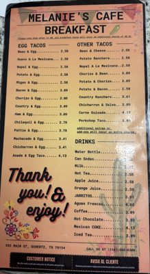 Menu photo 6 Melanie's Cafe Schertz, TX Menu photo 6 Melanie's Cafe Schertz, TX